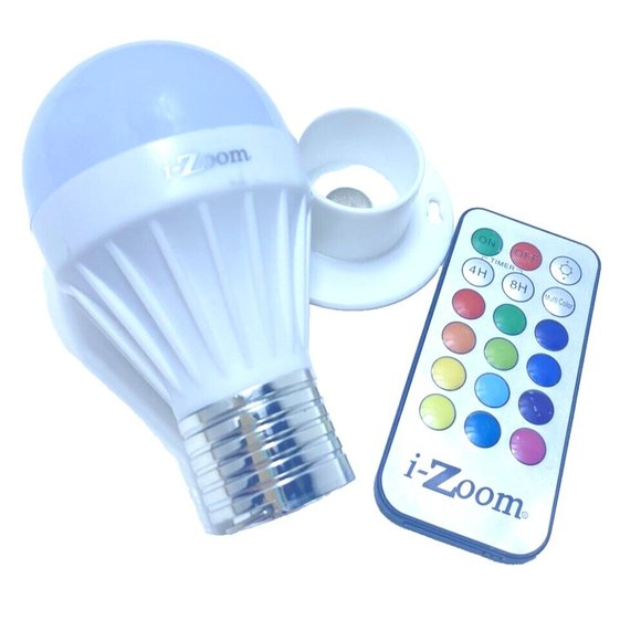 Colour Changing Light Bulb With Remote IZoom LED Light Hang And Grab - Picture 16 of 16